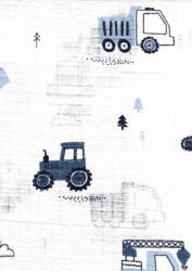  Mintás textil pelenka 1db-os - Munkagépek kék