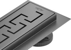 Mexen Flat M15 canal de scurgere liniar 100 cm, gri pistol periat - 1E24100-15 (1E24100-15)