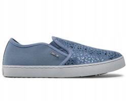 GEOX Perfolate Kék Női Bebújós Tornacipő Bőrrel 35 J6G (J62D5D)