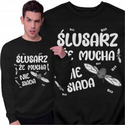 Freshtop Lakatos pulóver Vicces Ajándék Legyek Nem Ülnek Férfi pulóver