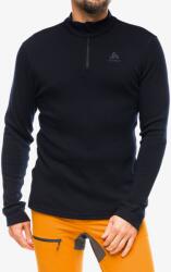 ODLO Merino 260 BL Top Turtle Neck LS Half Zip Hőszigetelő felső - black - S