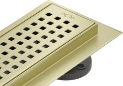 Mexen Flat M08 canal de scurgere 50 cm, auriu periat - 1A25050-15 (1A25050-15)