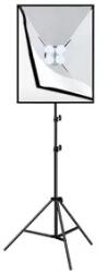 Puluz Set studio LED softbox 50x70cm cu trepied și 4 becuri LED