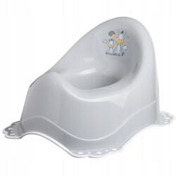 MALTEX Csúszásgátló bili gumiszalaggal Zebra Maltex szürke (5903067009373)