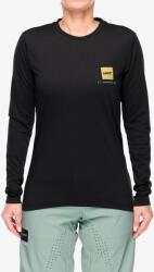 Leatt MTB Gravity 3.0 Long Sleeve Női kerékpáros felső - ghost black/black - L