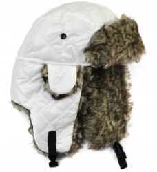 Szaleo Téli füles sapka fehér, univerzális méret (cz1830-1)