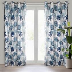 Takoy Draperie gata făcută MALTA cu model botanic și imprimeu lucios 140 x 250 cm