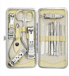  Manikűr/pedikűr szett, H&s, 14 részes, rozsdamentes acél (4262367022064)