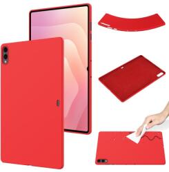  RUBBER Husă pentru Samsung Galaxy Tab S11 Ultra roșu