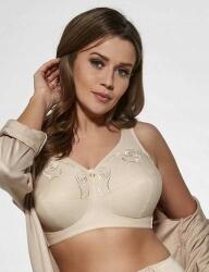 Viki melltartó 581 Zsófia bézs puha merevítő nélküli kényelmes fehérnemű