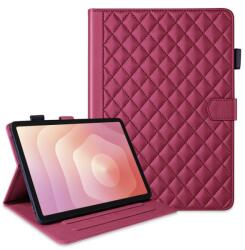  LATTICE Husă flip pentru Samsung Galaxy Tab S11 roșu