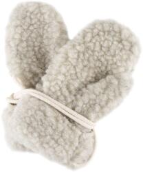 Vlnka Gyermek egyujjas kesztyű birkagyapjúból szürke ruházat méretei M