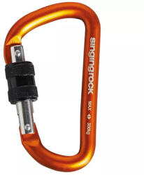 Singing Rock Karabiner Singing Rock Mini D Screw orange narancssárga (K0027YX00)