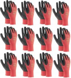 Ogrifox Latex munkakesztyű Piros 12 db R 10 XL (OX-LATEKS_CB1x12)