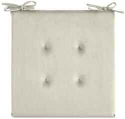 Takoy Bársony ülőpárna GAJA dekor steppeléssel és praktikus megkötővel-HF-463958