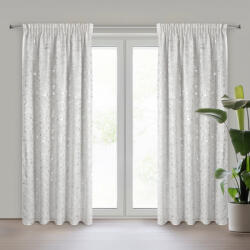 Takoy Kész öko stílusú sötétítő függöny INES lenvászon keverékkel 140 x 270 cm