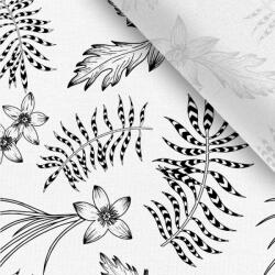 Takoy Jersey Takoy fekete levelek Flow fehér alapon