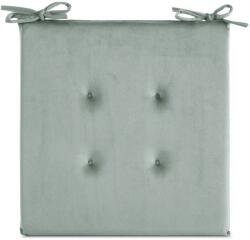 Takoy Bársony ülőpárna GAJA dekor steppeléssel és praktikus megkötővel-HF-463984