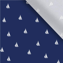 Takoy Jersey Takoy mini fehér hajók sötétkék alapon