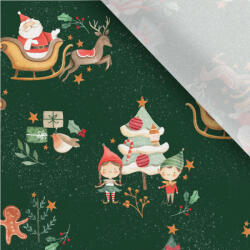 Takoy Jersey Takoy Mikulás sötétzöld alapon