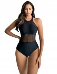 Shein Egyrészes Fürdőruha Fekete L