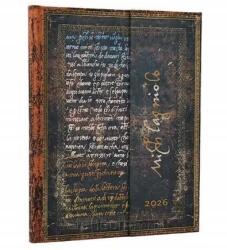 Paperblanks Michelangelo ultra 2026 könyvnaptár (9780349708133)