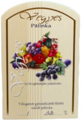  Pálinkás címke - Vegyes (nagy) (410-00087)