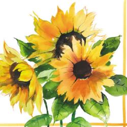 Ambiente Girasoli papírszalvéta 33x33cm, 20db-os