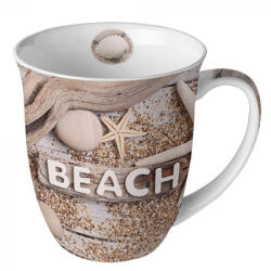 Ambiente Porcelán bögre - 400ml - Beach Wood