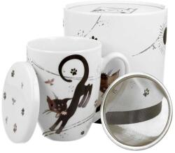 Duo Gift Porcelán bögre- 400ml - Charming Cats