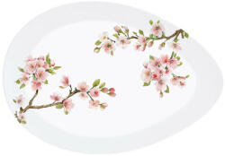 Easy Life Porcelán kínáló tál tojás forma - 36x25cm