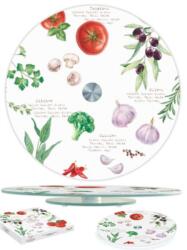 Easy Life Forgó üvegtál - 32cm - Home & Kitchen