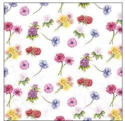 Ambiente Flower Festival papírszalvéta 25x25cm, 20db-os