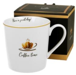 Duo Gift Porcelán bögre - 380ml - Coffee Time - szep-otthon - 2 750 Ft