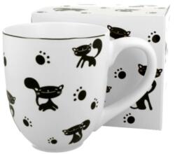 Duo Gift Porcelán bögre - 1000ml - Koty Czarne