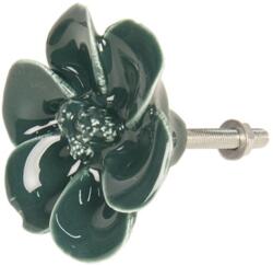 Clayre & Eef Kerámiavirág ajtófogantyú - szep-otthon - 1 500 Ft