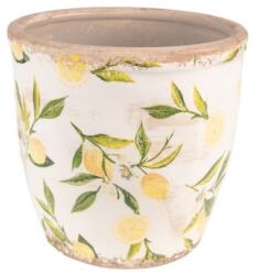 Clayre & Eef Kerámia virágcserép - 17x16cm - szep-otthon - 5 890 Ft