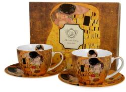 Duo Gift Porcelán csésze szett - 280ml - Klimt: The Kiss - szep-otthon - 11 470 Ft