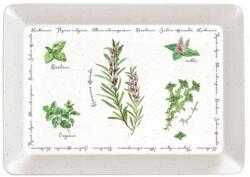 Easy Life Tálca gyógynövény mintával - 31x23cm - Herbarium