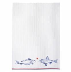 Clayre & Eef Konyharuha - 50x70cm - Sea and Fish - szep-otthon - 3 050 Ft