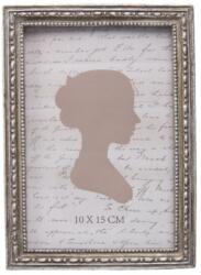 Clayre & Eef Képkeret antikolt ezüstös