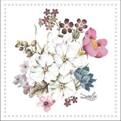 Ambiente Tavaszi virágos papírszalvéta 33x33cm, 20 db-os