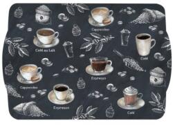 Easy Life Design Műanyag tálca - 33x22cm - Barista