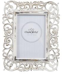 Clayre & Eef Képkeret, fehér indás