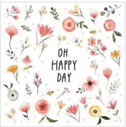  Oh Happy Day papírszalvéta 25x25cm, 20db-os