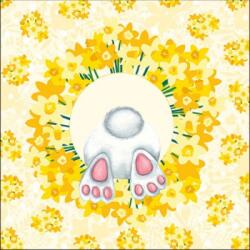 Ambiente Húsvéti mintás papírszalvéta 33x33cm, 20db-os