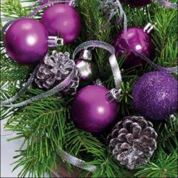 Ambiente Advent With Cone papírszalvéta 33x33cm, 20 db-os