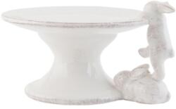 Clayre & Eef Kerámia süteményes állvány nyuszis