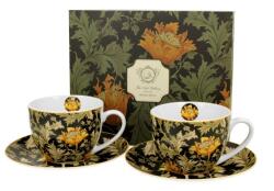 Duo Gift Porcelán csésze szett - 280ml - William Morris: Chrysanthemum