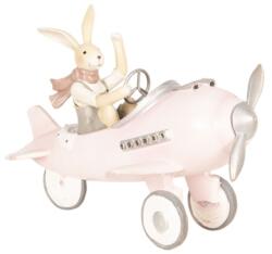 Clayre & Eef Húsvéti dekoráció - Nyuszik repülővel